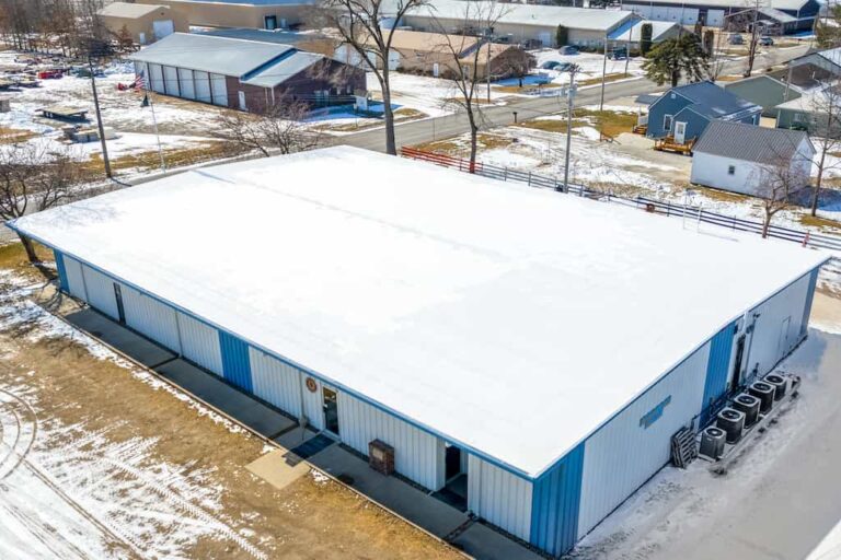 Commercial Roofing on American Legion in Iowa